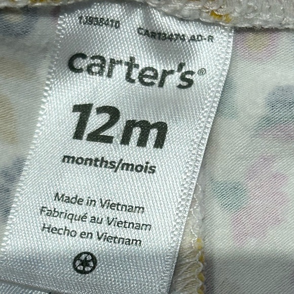 Carter’s floral pants size 12 months - Picture 4 of 4